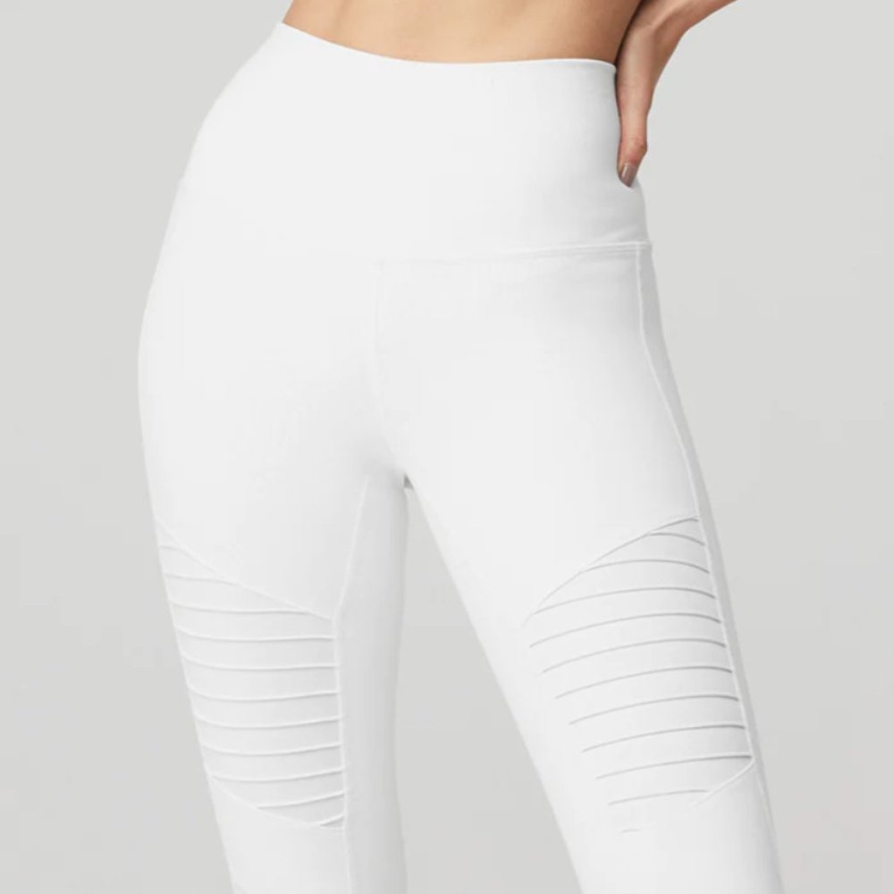 ALO YOGA - High-Waist Moto Leggings - Size XS - Picture 2 of 5